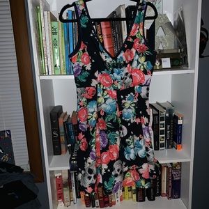 Floral Skull Dress